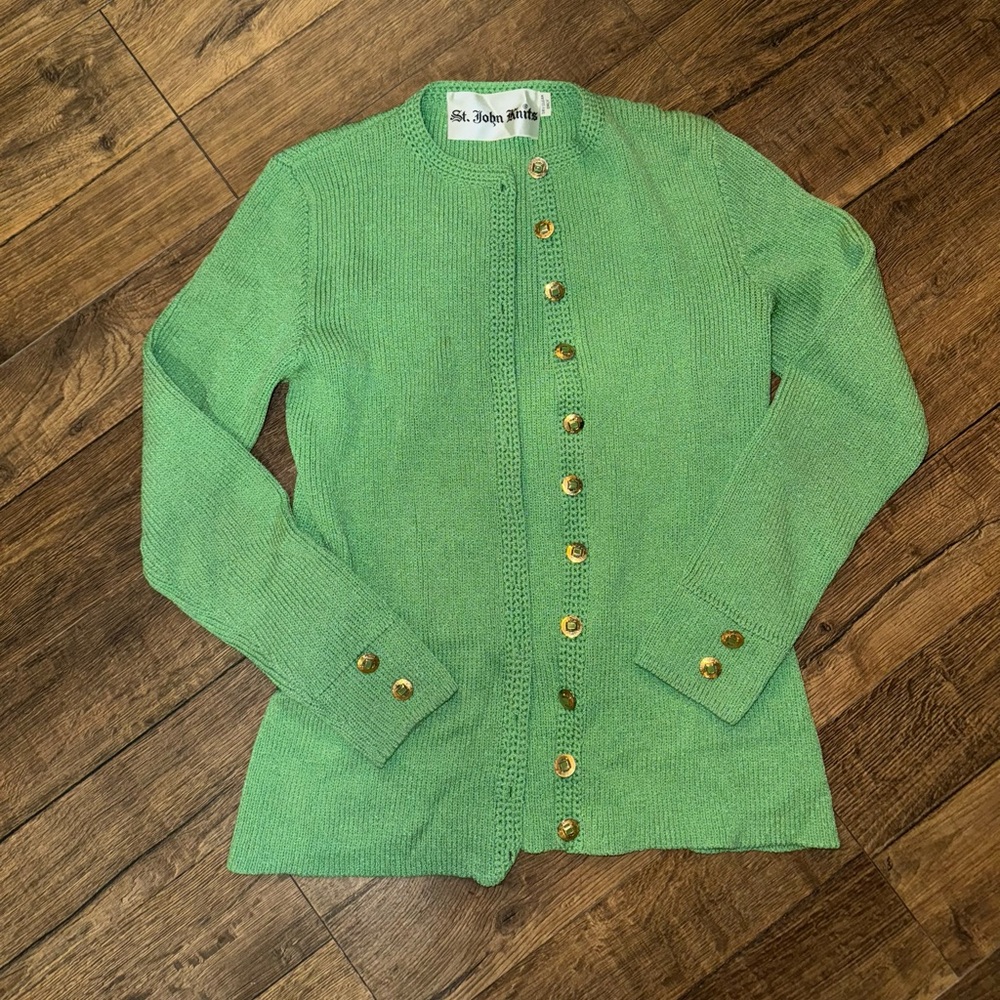 St. John knit cardigan